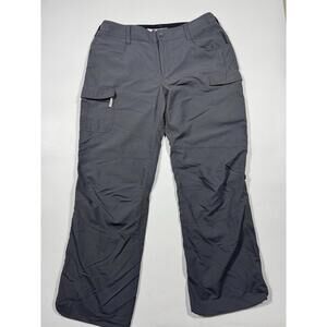 Berghaus Mens 34x30 Grey Nylon Hiking Outdoor Pants Zip Pocket Cargo